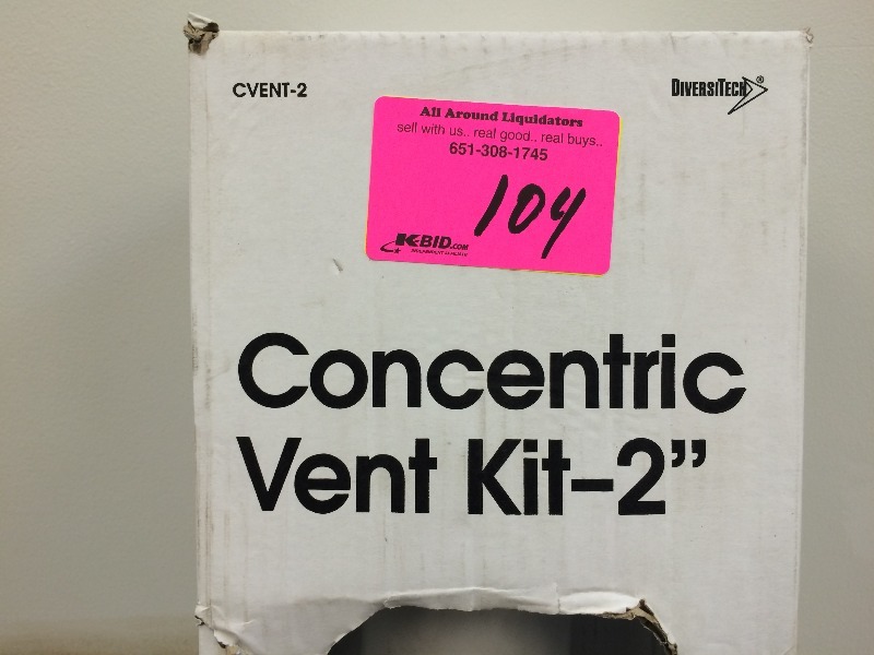 2 Concentric Vent Kit  New, Never Used