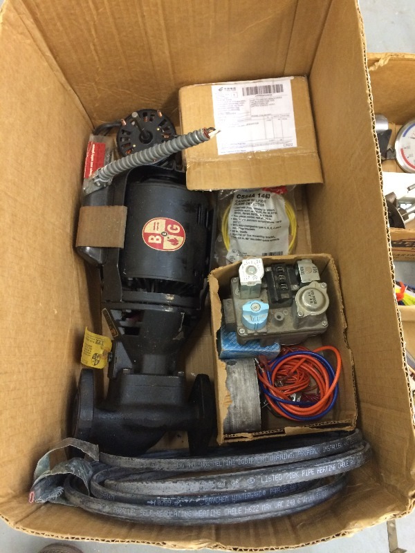 Assorted HVAC Furnace Parts & Components