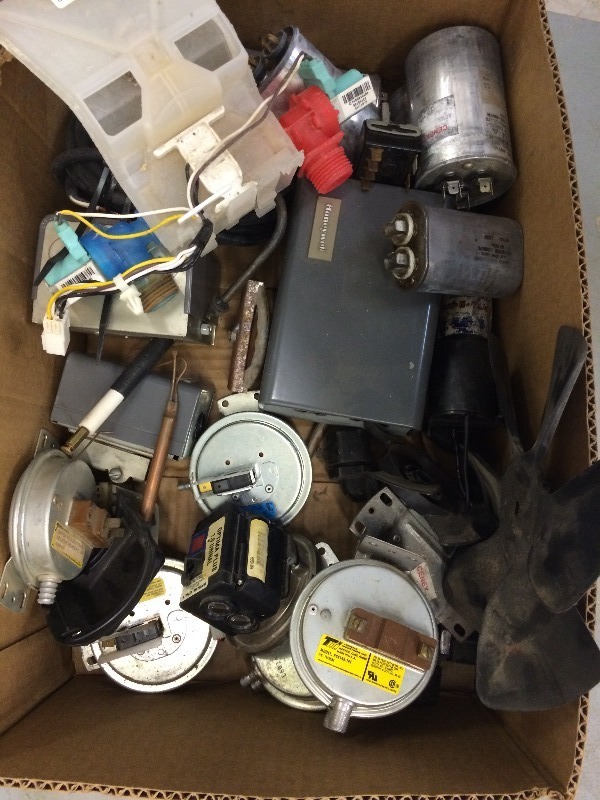 Assorted HVAC Furnace Parts & Components