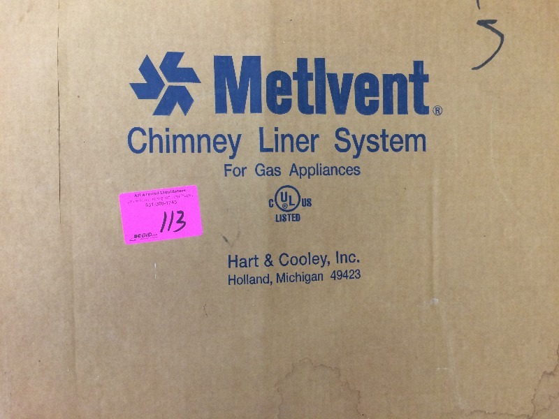 3 Metlvent Flex Vent Pipe Kit  New, never used