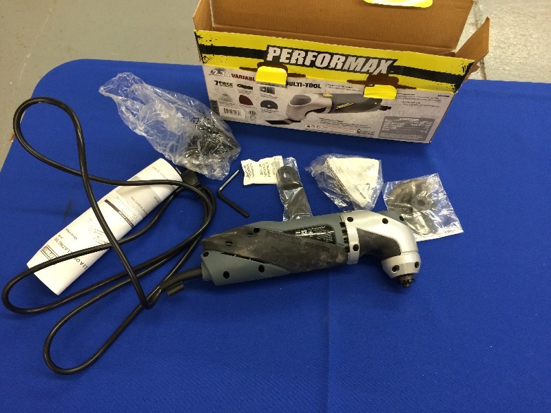 Performax 2.3 amp Variable Speed Multi-tool  works fine  looks new