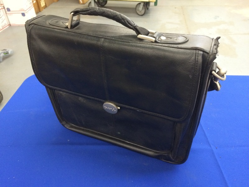Leather Computer Caring Case - still in pretty good shape