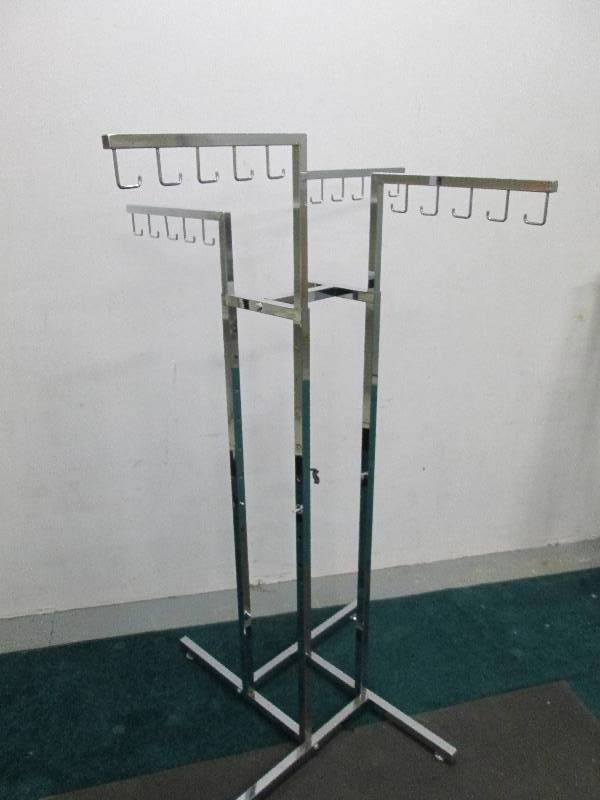 4 way adjustible height display rac...