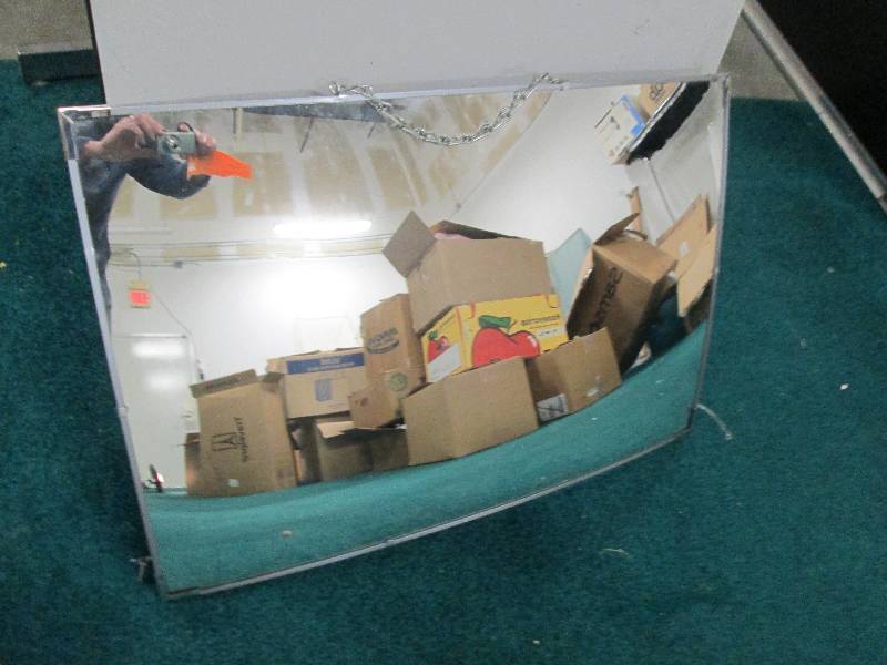 Rectangle security mirror, 30 x 21...