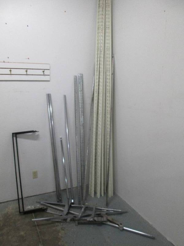 Lot of shelf bracket mounts and she...