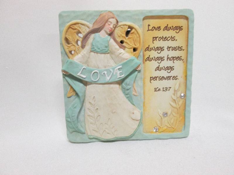 4 Scripture Inspirational Plaque w...
