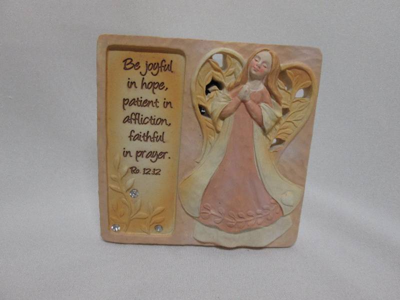 4 Scripture Inspirational Plaque w...