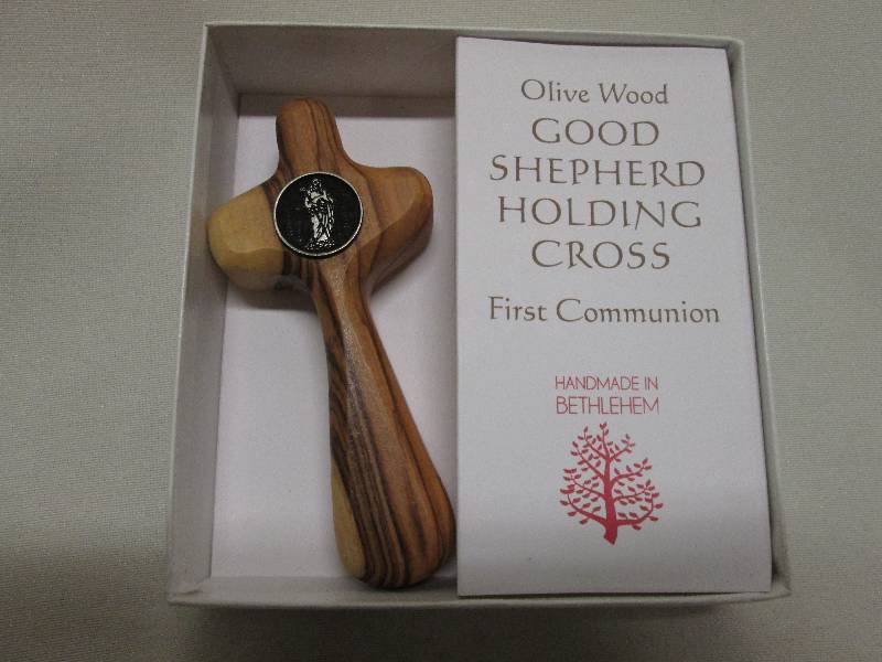 First Communion Holding Cross made ...