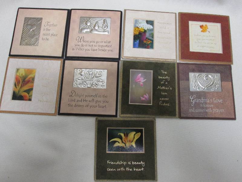 Lot of 9 assorted inspirational mag...