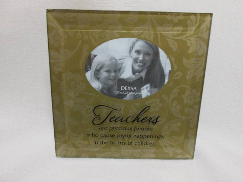 Photo frame Teacher themed 5 inch g...