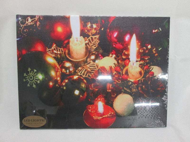 LED light Christmas canvas 16x12 in...
