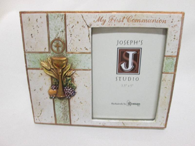 3.5x5 1st Communion photo frame  wi...