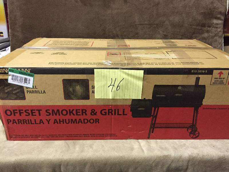 Offset Smoker and Grill