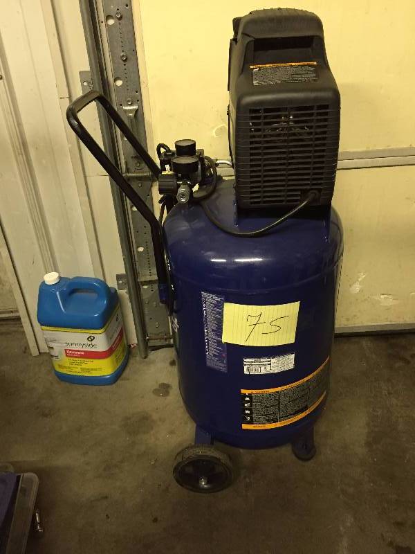 Campbell House 20 gallon oiless compressor