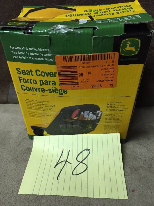 Seat Cover for Riding Mower