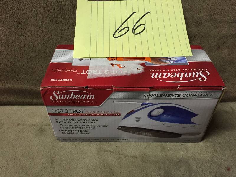 Sunbeam Travel Iron New