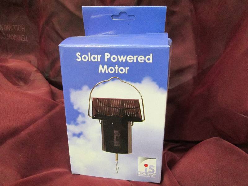 Solar Powered Motor for Spinner...