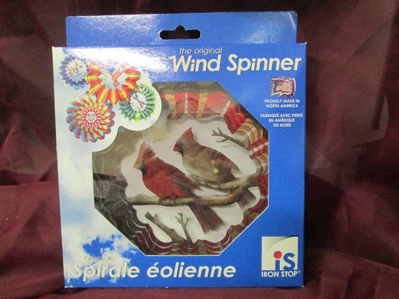 Cardinal Pair Wind Spinner...