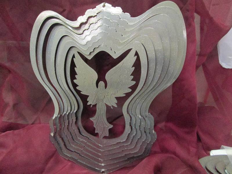 Silver Angel Wind Spinner...
