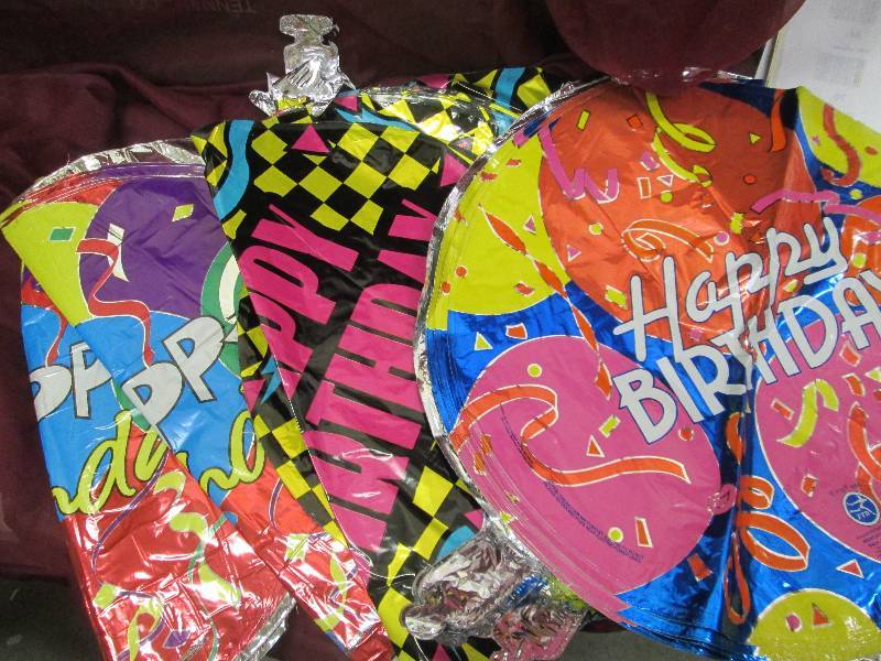 Assortment of Happy Birthday Balloo...