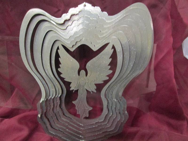 Silver Angel Wind Spinner...