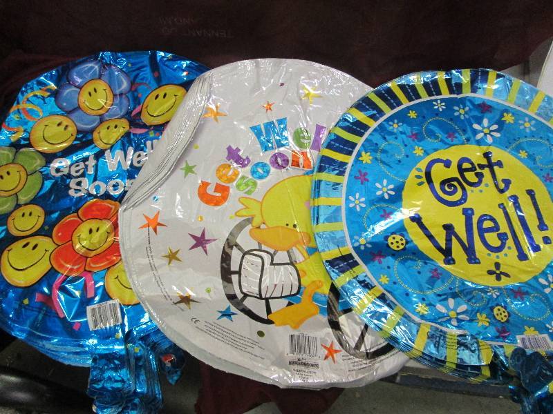 Get Well Variety Balloons 75 count...