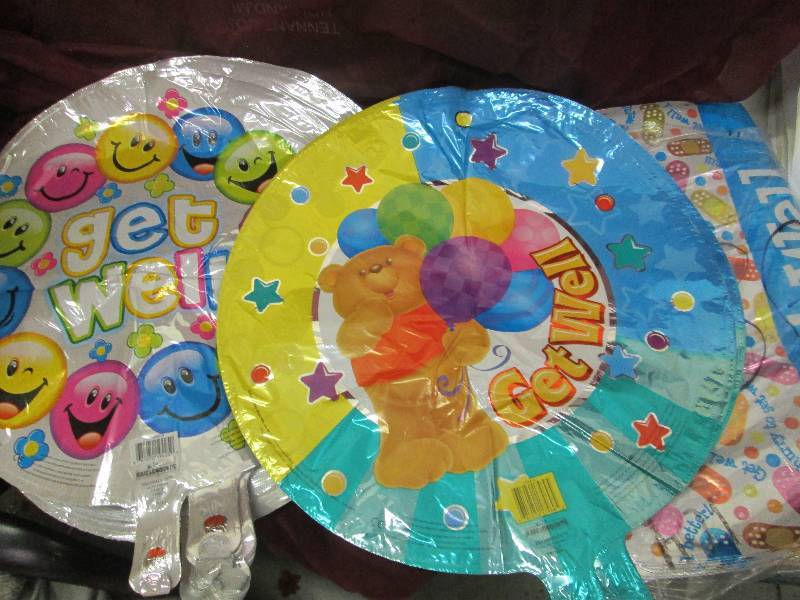 Get Well Variety Balloons 75 count...