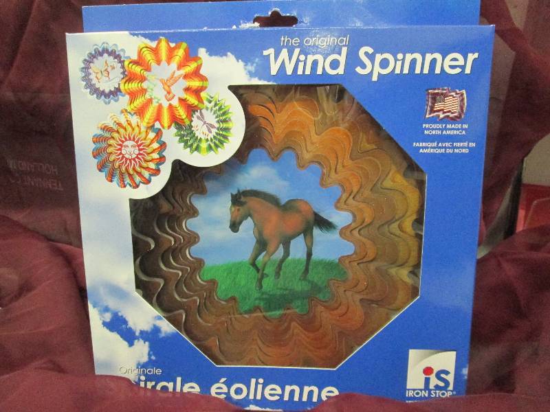 Horse with copper background Wind S...