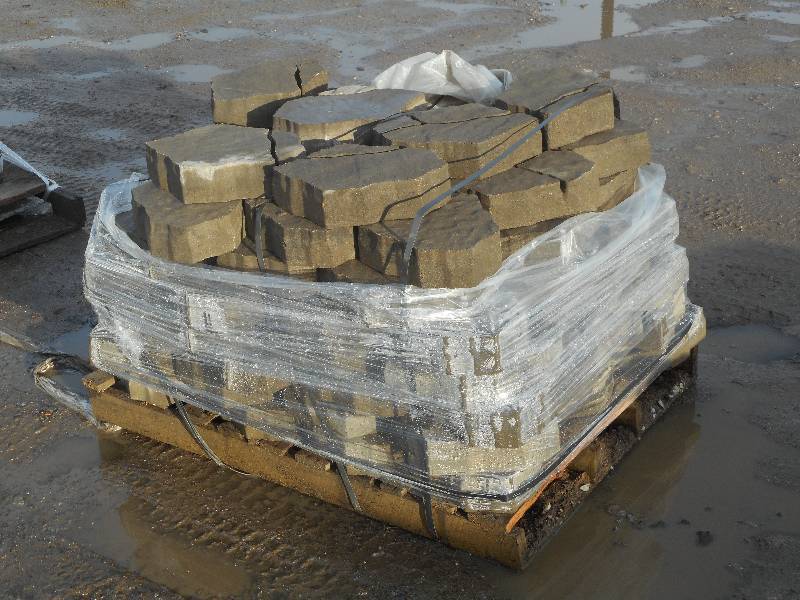 (1) Pallet Of 3 Thick Textured-Sur...