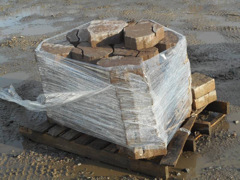 (1) Pallet Of Non-Tumbled Textured-...