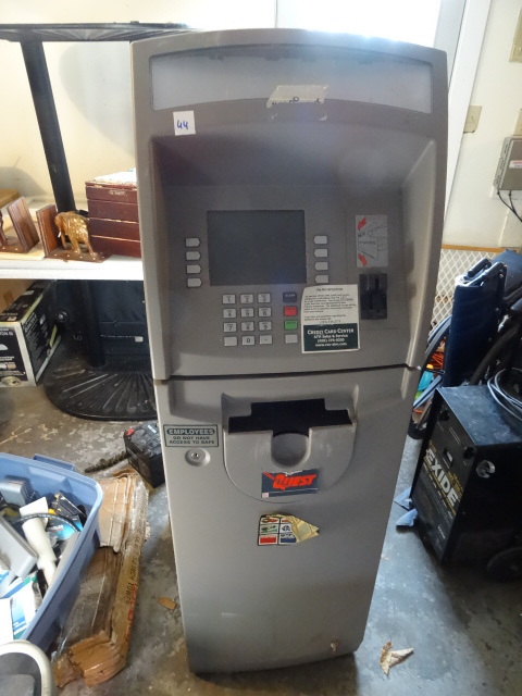 lot 44 image: ATM Machine- Contents Unknown - NO key