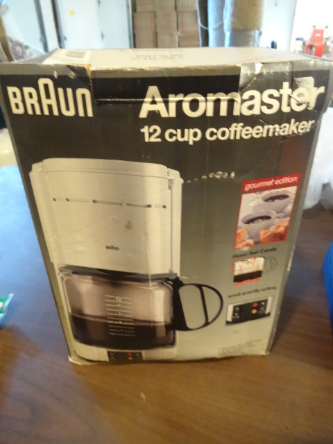 lot 71 image: Braun Aromaster Coffee maker 12 cup