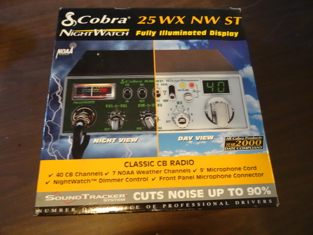 lot 79 image: Cobra New WX NW ST Night Watch Fully illuminated display CB Radio