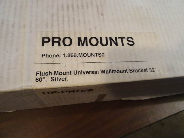 lot 104 image: TV Promount 32-60 wall mount new