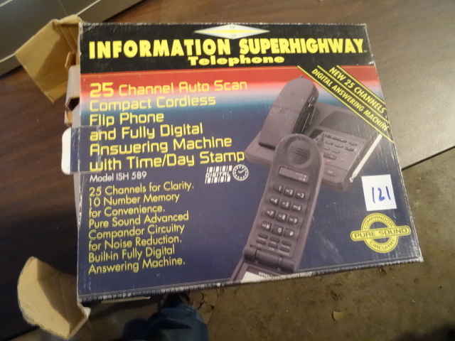 lot 121 image: Information Superhighway Telephone 25 chanel