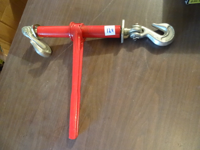 lot 124 image: Ratcheting chain Binder NEW