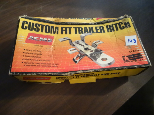 lot 143 image: Custom fit trailer hitch  ACME
