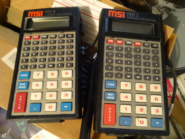 lot 181 image: MSI Pot Portabal data terminal for barcode reader