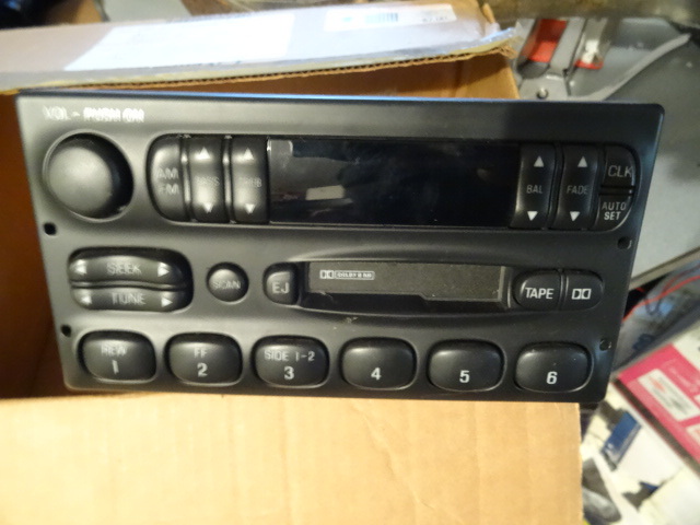 lot 182 image: Ford tape stereo with tape player see description for model
