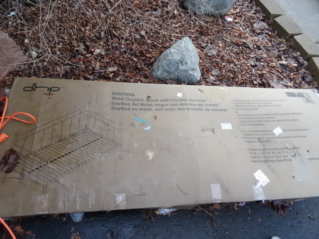 Metal day bed made by DHP