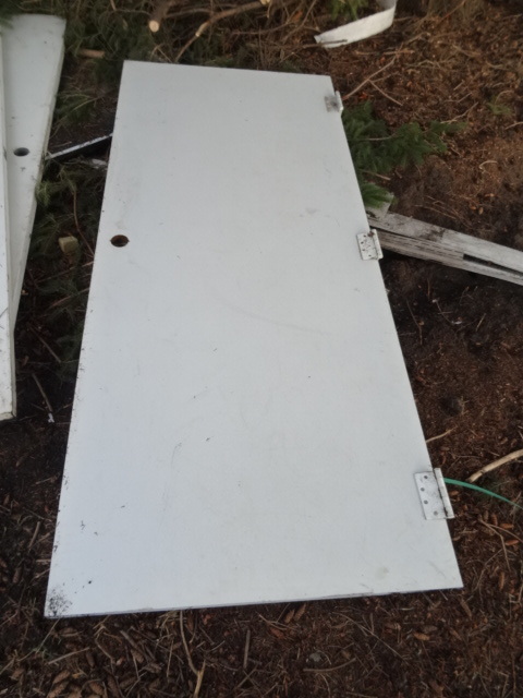Steel door