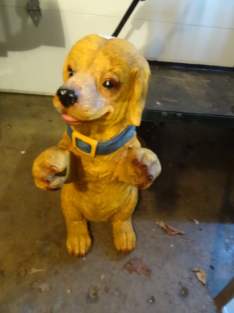 Dog Statue 26 tall