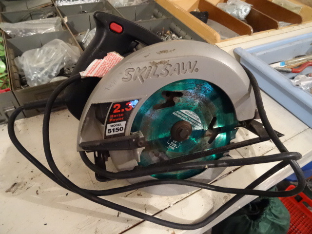 Skill 7.25 skillsaw 2.3 hp model 5150