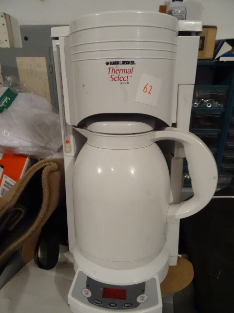 Black n decker thermal select coffee maker