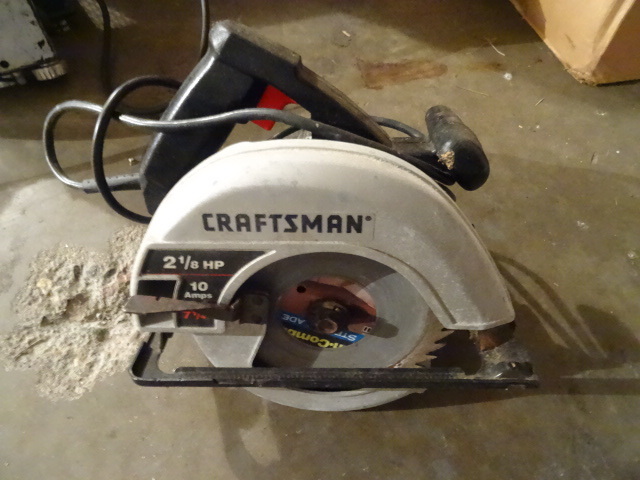 Craftsman 2hp Circular Saw 7.25
