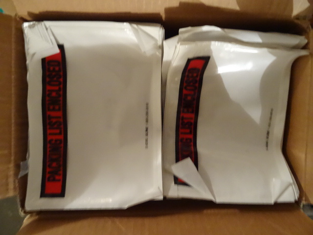 Packaging stick on sleeves to Prevent water damage