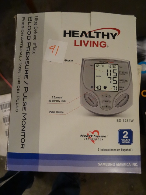 Healthy Living Blood Pressure monitor
