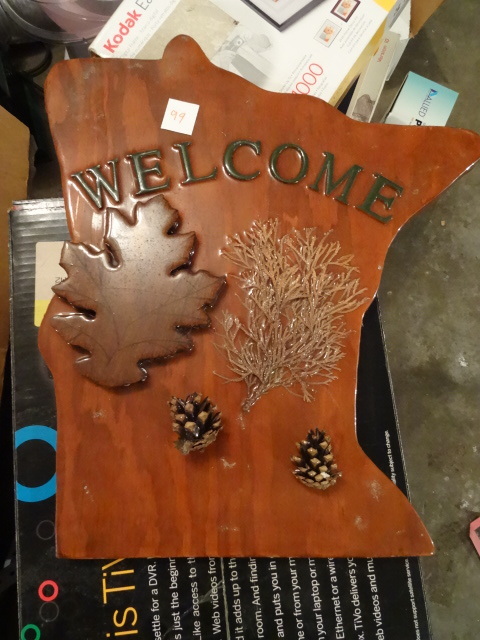 Welcome Minnesota wall decoration