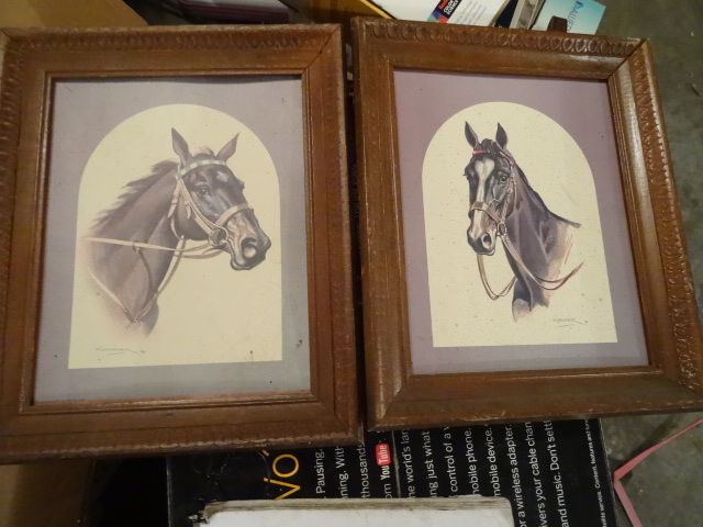 x2 Horse picture frames