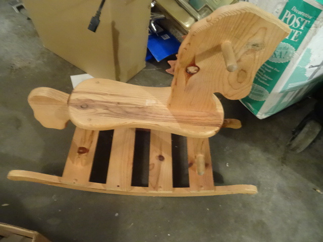 Kids Wooden Rocking  Horse